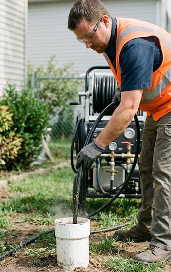 Septic Line Cleaning